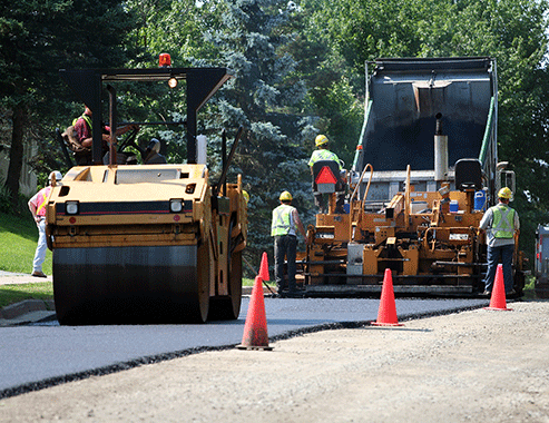 Road construction