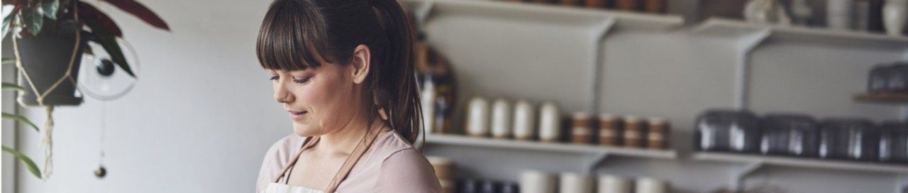 Woman in kitchen
