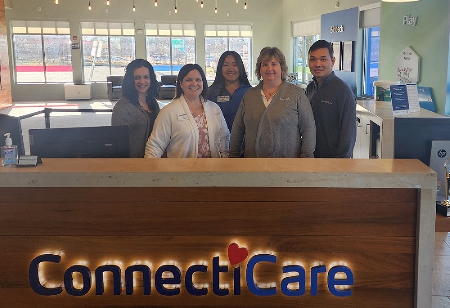 PHOTO: ConnectiCare Center team members at the Manchester, CT location.  